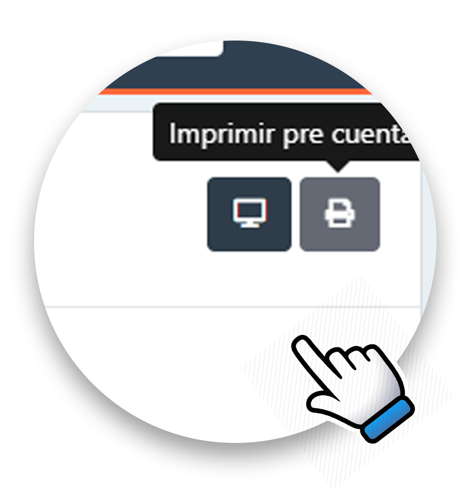 Imprime la precuenta